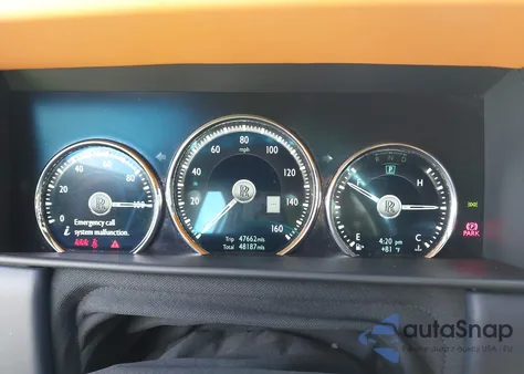 2022 Rolls-Royce Cullinan z USA, uszkodzony, nr VIN SLATV4C01NU209000